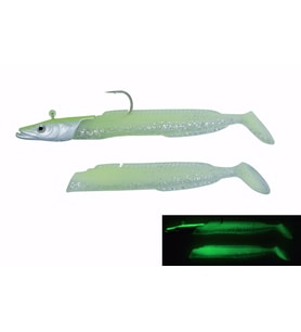 Fujin Salt Eel 13cm 22gr x2 Silikon Yem 034 - Glowy