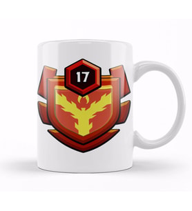 Clash Of Clans  Royale Logo Kupa Bardak Porselen