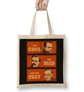 Camus Nietzsche Sartre Bez Çanta Uzun Saplı