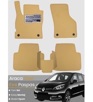 RENAULT SCENİC 3 (2009-2016) Uyumlu EVA Paspas Tam Set–Oto Paspas,Araca Özel,Kolay Montaj