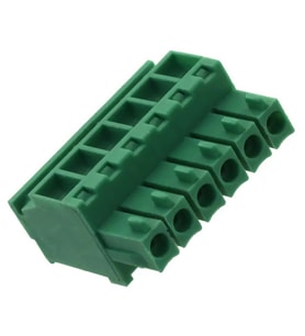 Würth 10 Adet 691363110006 Terminal Klemens  6 Pozisyonlu  90 Derece  3.5mm Adım  8A 300V  Endüstriyel Bağlantı Elemanı