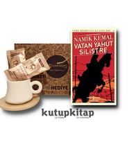 Kutupkitap Bambu Fincan Türk Kahvesi Kişiye Özel Not Vatan Yahut Silistre Namık Kemal Kitap Hediye Seti