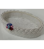 FNT OVAL ÖRGÜ SEPET HAVLULUK
