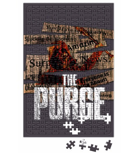 The Purge Newspapers Puzzle 240 Parça Yapboz