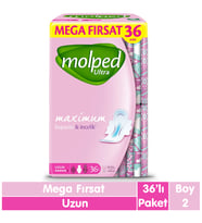 Molped Anatomik Uzun Ped Mega Fırsat 36 Adet