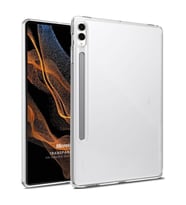 Microsonic Samsung Galaxy Tab S9 FE+ Kılıf Transparent Soft Şeffaf (Renksiz)