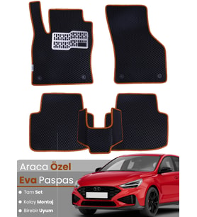 HYUNDAİ i30 (2017-2025) Uyumlu EVA Paspas Tam Set–Araca Özel,Kolay Montaj,Su Geçirmez
