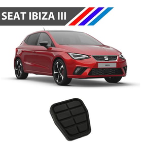 OTOZET Seat İbiza III Debriyaj Fren Pedal Lastiği 2 Adetli Set
