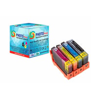 Photo print® Premium C309N/G Kartuş Set 4 Renk Takım Muadil Yüksek Kapasite 364XL (Çok Renkli)