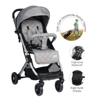 Lorelli Fiorano Kabin Bebek Arabası - Dolphin Grey (Standart)