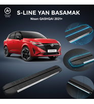 Nissan Qashqai S-Line Premium Krom Yan Basamak 2021 Sonrası