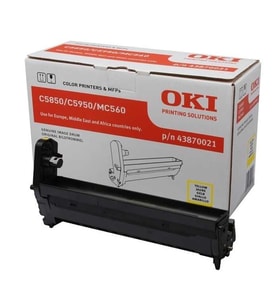 Tonersepeti Oki C5850-43870021 Orjinal Sarı Drum Ünitesi