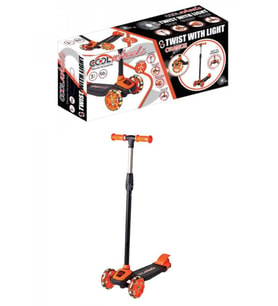 Cool Whells Işıklı Twist Scooter (Turuncu)