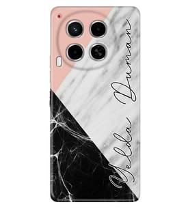 Tecno Camon 16 18 19 20 20C 30 40 Neo Pro Premier Kılıf İsim Yazılı Kişiye Özel - Model-25 (Çok Renkli)
