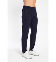 Crozwise 2206 Erkek Lycra Armüllü İnce Kumaş Astarsız Günlük Spor Pantolon (Lacivert)