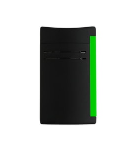 S.T. Dupont Maxijet Lacquered Neon Yeşil-Siyah Puro Çakmağı 20172 - TR7489