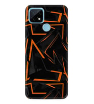Realme C11 C21 C21Y C25Y C11 2021 Kılıf Desemli Silikon Zigzaglar 1651