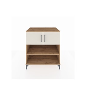 Kronos Şifonyer 3 Raflı 2 Kapaklı 88x59x96 Çam-Aytaşı