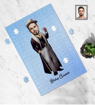Kişiye Özel Kabadayı Karikatürlü A3 240 Parça Puzzle Bay-4