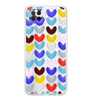 PrintiFy Oppo A73 ile Uyumlu Water Color 1  Kamera Korumalı Şeffaf  Kılıf