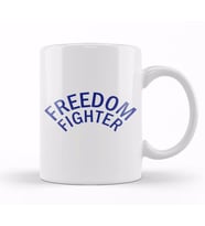 Freedom Fighter Kupa Bardak Porselen