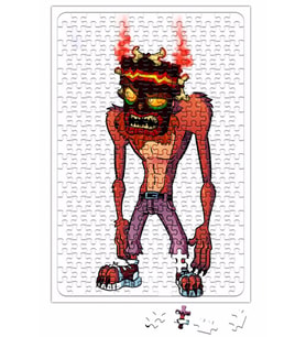 Devil Uka Uka Puzzle 240 Parça Yapboz