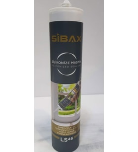 Nsp Sibax Ls46 Sibax Silikonize Mastik 450gr Kahve