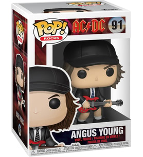 Funko 36318 Pop! Vinil: Rocks: Ac/Dc: Angus Young (Krem)