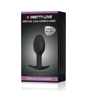 Special anl Stimulation İçi Ağırlıklı Top Olan anl tıkac Tıkaç