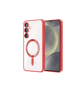 Galaxy S23 Kılıf Kross Magneticsafe Kapak - Kırmızı
