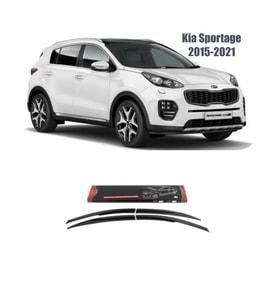 Kia Sportage Mugen Cam Rüzgarlığı 2015-2021 arası 4'lü Sunplex (Beyaz)