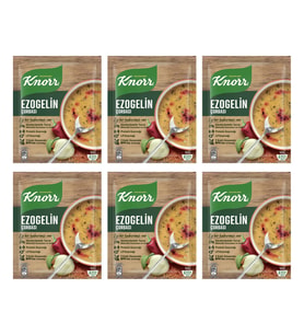 Knorr Ezo Gelin Çorbası 74 gr X 6 Adet