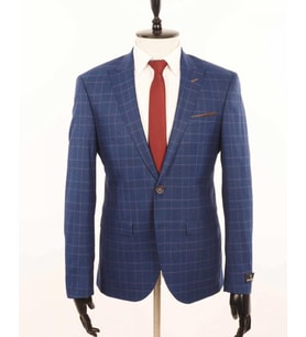 Jan Carlucci Slimfit Drop 6 Ceket