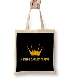A Tribe Called Quest Logo Art Bez Çanta Uzun Saplı