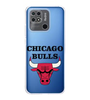 Redmi 10c Uyumlu Kamera korumalı Kapak Chicago Bulls Tasarımlı  Şeffaf Kılıf