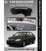 HYUNDAİ ELANTRA (2007-2011) Torpido Örtüsü Ön Göğüs Halı Araca Özel Çatlamayı Önler Kaymaz