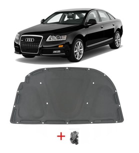 Audi A6 Motor Kaput Keçesi Klipsli 2005-2011 4F0863825C