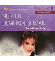 (Plak Değildir CD dir) TRT Arşiv Serisi 188 Nurten Demirkol Sırman Solo Albümler Serisi CD (Karışık)
