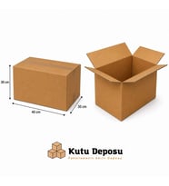 30x40x30 cm Karton Kitap Kolisi (10 ADET)