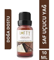 Lofty Çikolata Uçucu Yağ Buhurdanlık Esansı Konsantre Oda Kokusu Uçucu Esans Buhur Yağı 10 ml