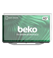 BEKO B40L87525S Tv Ekran Koruyucu - Beko 40" inç Tv Ekran Koruyucu Şeffaf Paneli