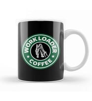 Alien Work Loader Coffee Kupa Bardak Porselen