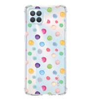 PrintiFy Oppo Reno 4 Lite Uyumlu Water Color 6 Baskılı Şeffaf Köşe Korumalı Antişok Kılıf