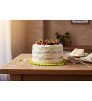 Dalgalı Kenarlı Pasta Tabağı Seti – 11–25 cm Pasta Tabağı - 150 cm