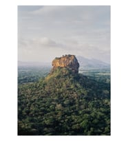 Aslan Kayası - Sigiriya, Sri Lanka Tablo Ahşap Poster Dekoratif