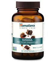 Himalaya Guggul  Herbal Liver Detox Cholesterol HDL & LDL - Vegan Non-GMO Gluten Free 720mg, 60 Capsul.