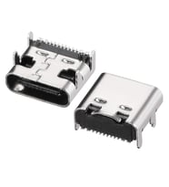 Ayt IC-266B-4 Type-C Dişi Şase Konnektör Usb 3.1 16 Pin Hızlı Şarj Destekli Soketi Girişi