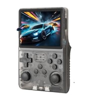 Schitec Retro Arcade R40S Pro Taşınabilir El Atari Konsolu 30.000 Oyunlu 98GB Siyah