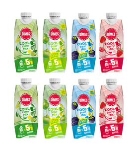 Dimes Cool Lime 310 ml 4 Cesit 8 li Karma Paket