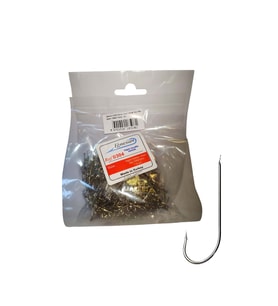 İğnesan 0304 Beyaz Uzun Gövde Düz Olta İğnesi 1000li Paket